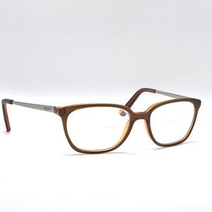 DKNY DY 4667 3675 Amber‎ Tortoise Silver Rectangular Eyeglasses 52-17-140 Womens